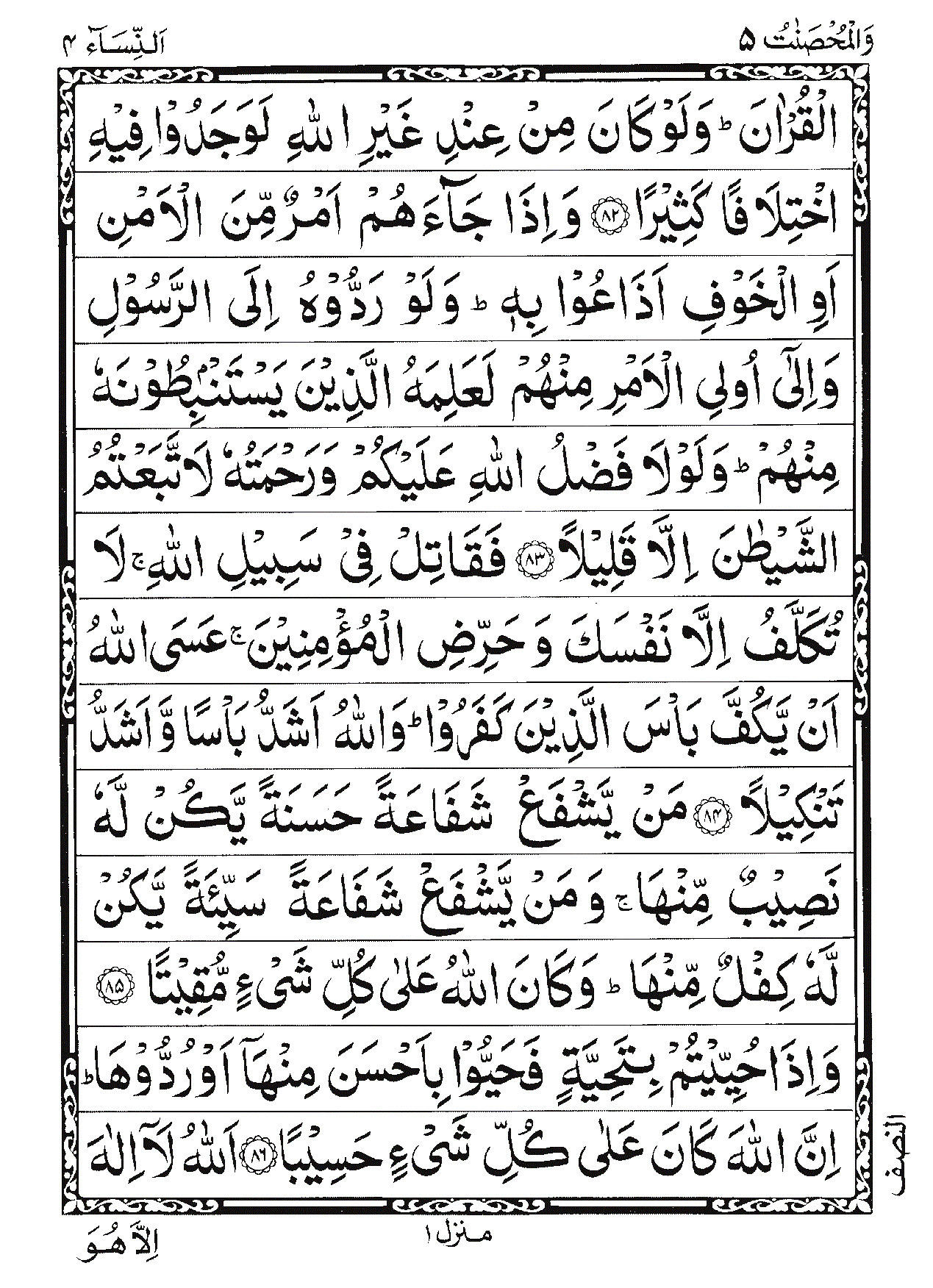 Surah An-Nisa Page 21
